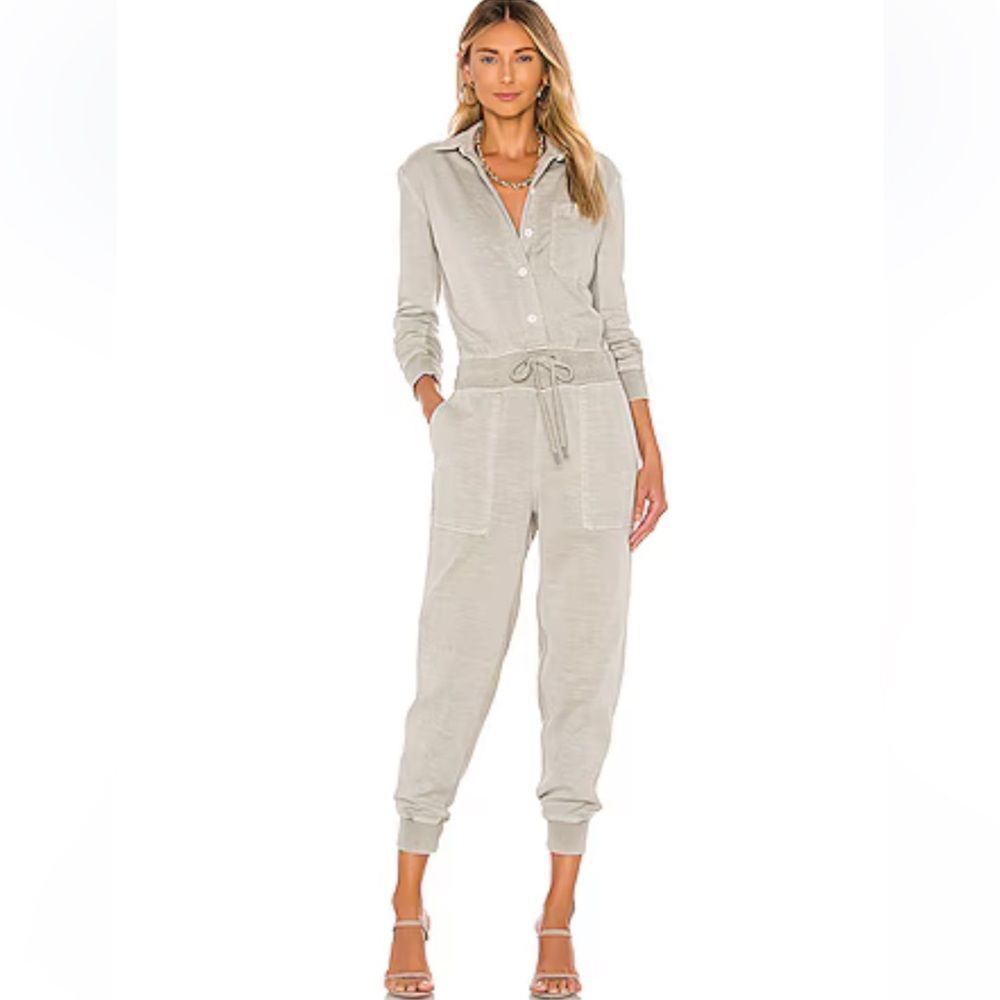 James Perse light Gray Jumpsuit size 0